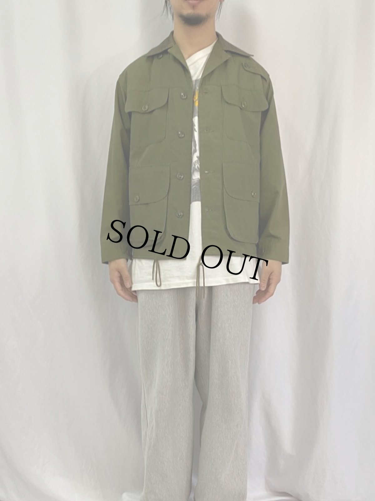 画像2: 60's L.L.Bean 筆記体タグ ワーデンジャケット SIZE36 (2)