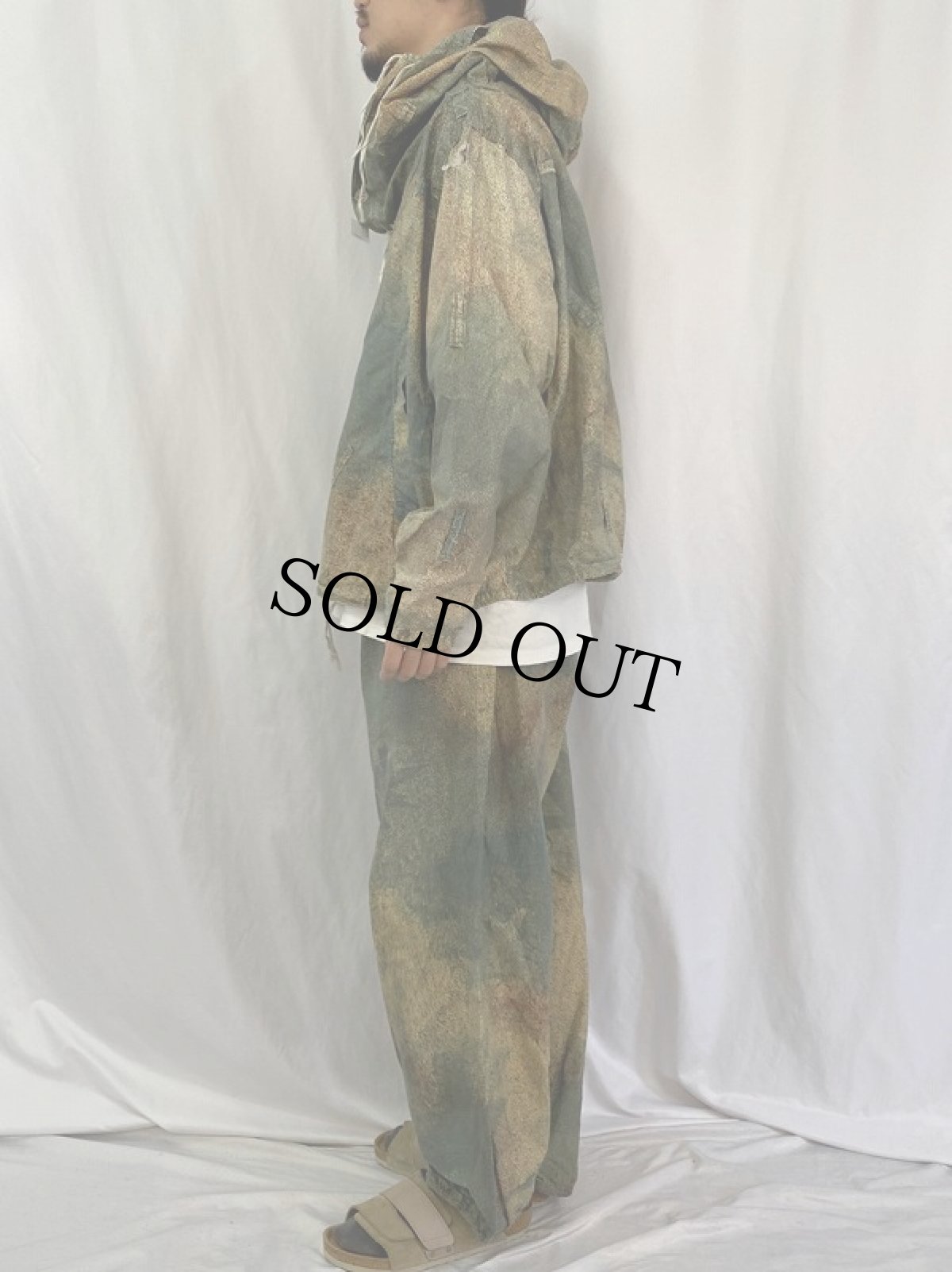 画像5: 70's YUGOSLAVIA  ARMY "マイクロダットパターン" スナイパーカモ リバーシブル SETUP (5)