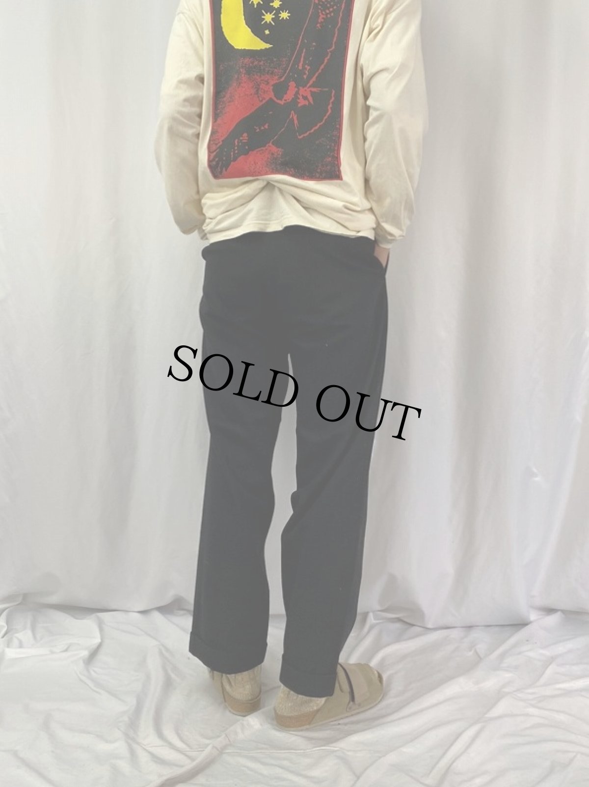 画像4: 50's ツータックウールスラックス S (4)