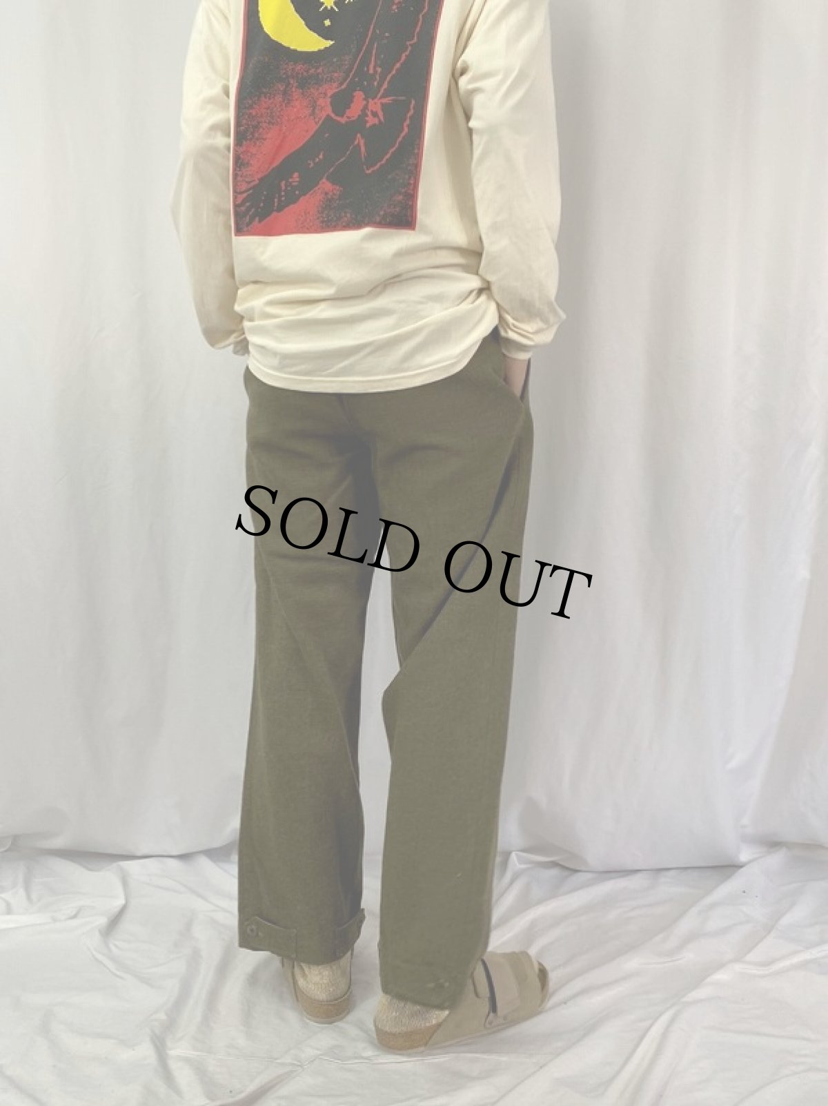 画像4: 50's CANADIAN ARMY バトルドレスパンツ SIZE5 (4)