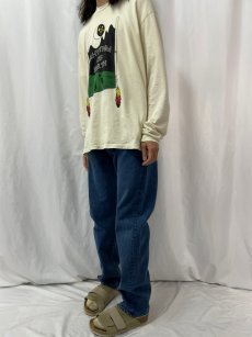 画像3: 80's Levi's 501 USA製 黒カン デニムパンツ W34 (3)