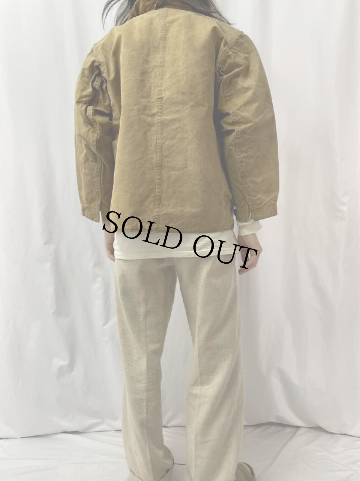 画像4: 30's Drybak コットンダックハンティングジャケット (4)