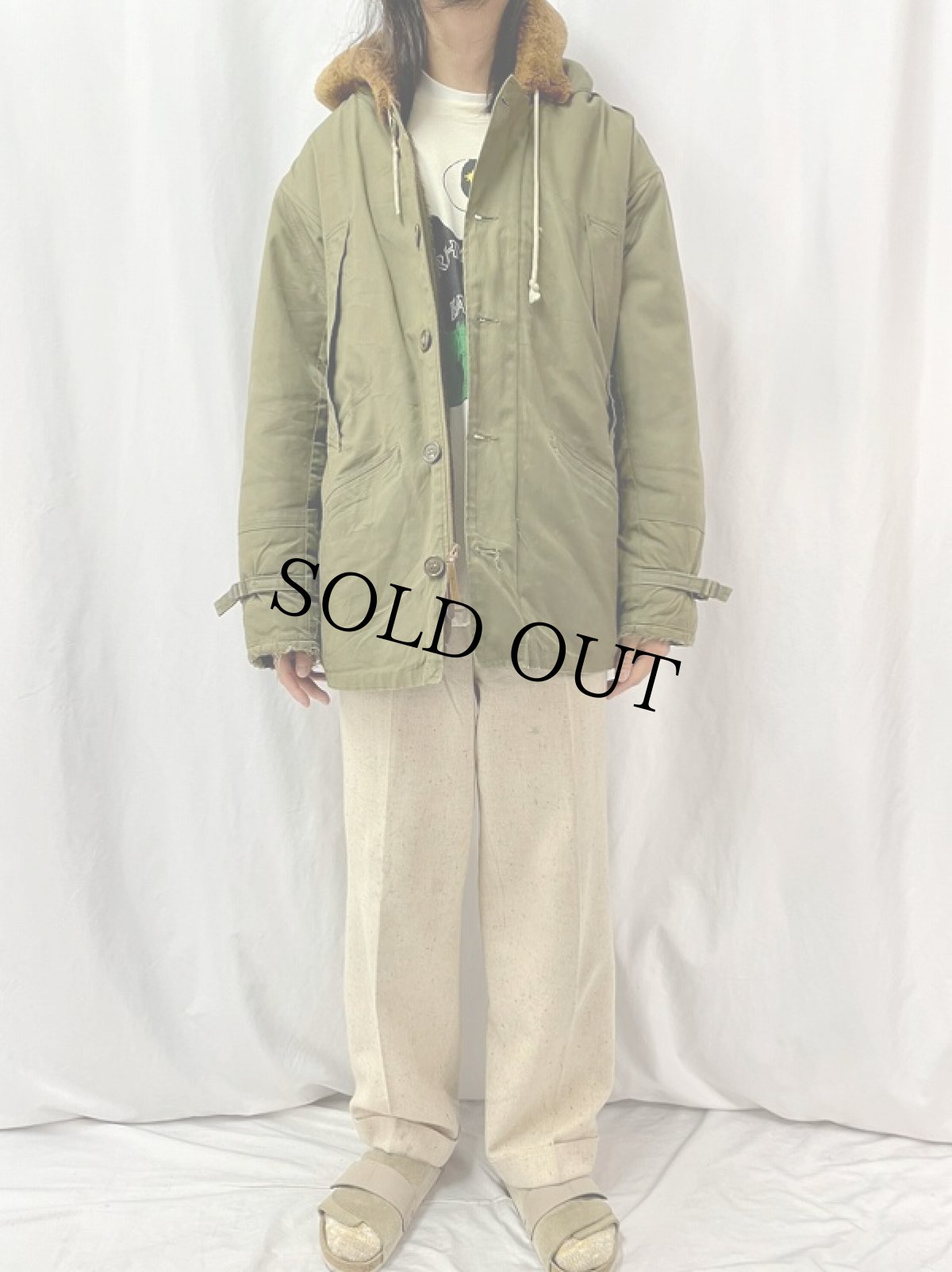 画像2: 40's USAAF B-11 フライトジャケット SIZE36 (2)