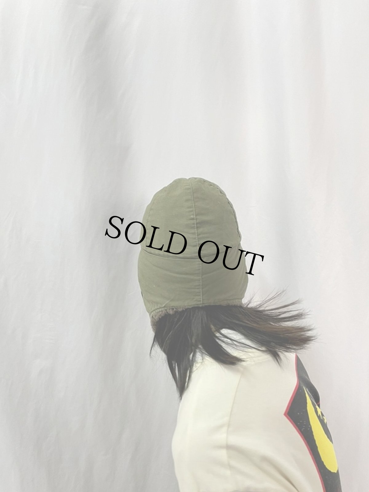 画像5: 50's U.S.ARMY M-51 MQ-1 フィールドパイルキャップ 7 1/4 (5)