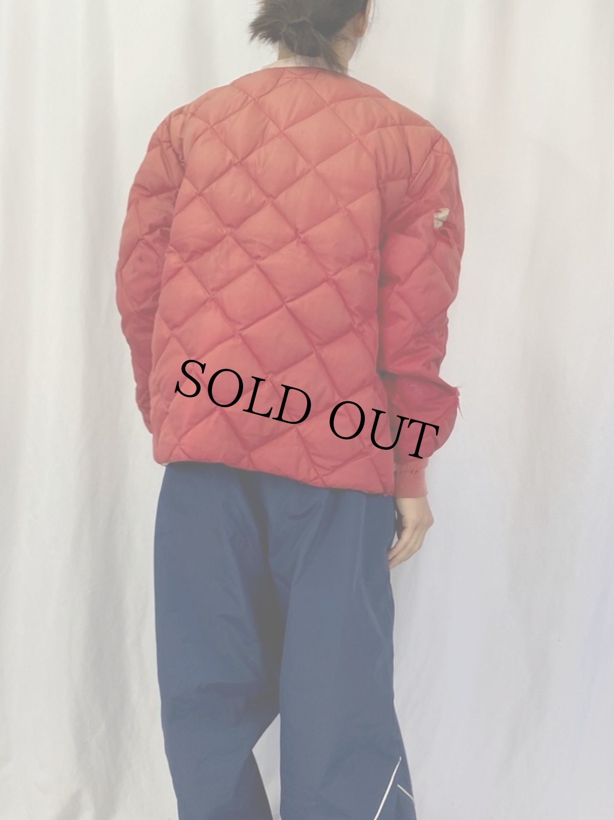 画像4: 60's Eddie Bauer 雪タグ スカイライナー キルティングダウンジャケット (4)