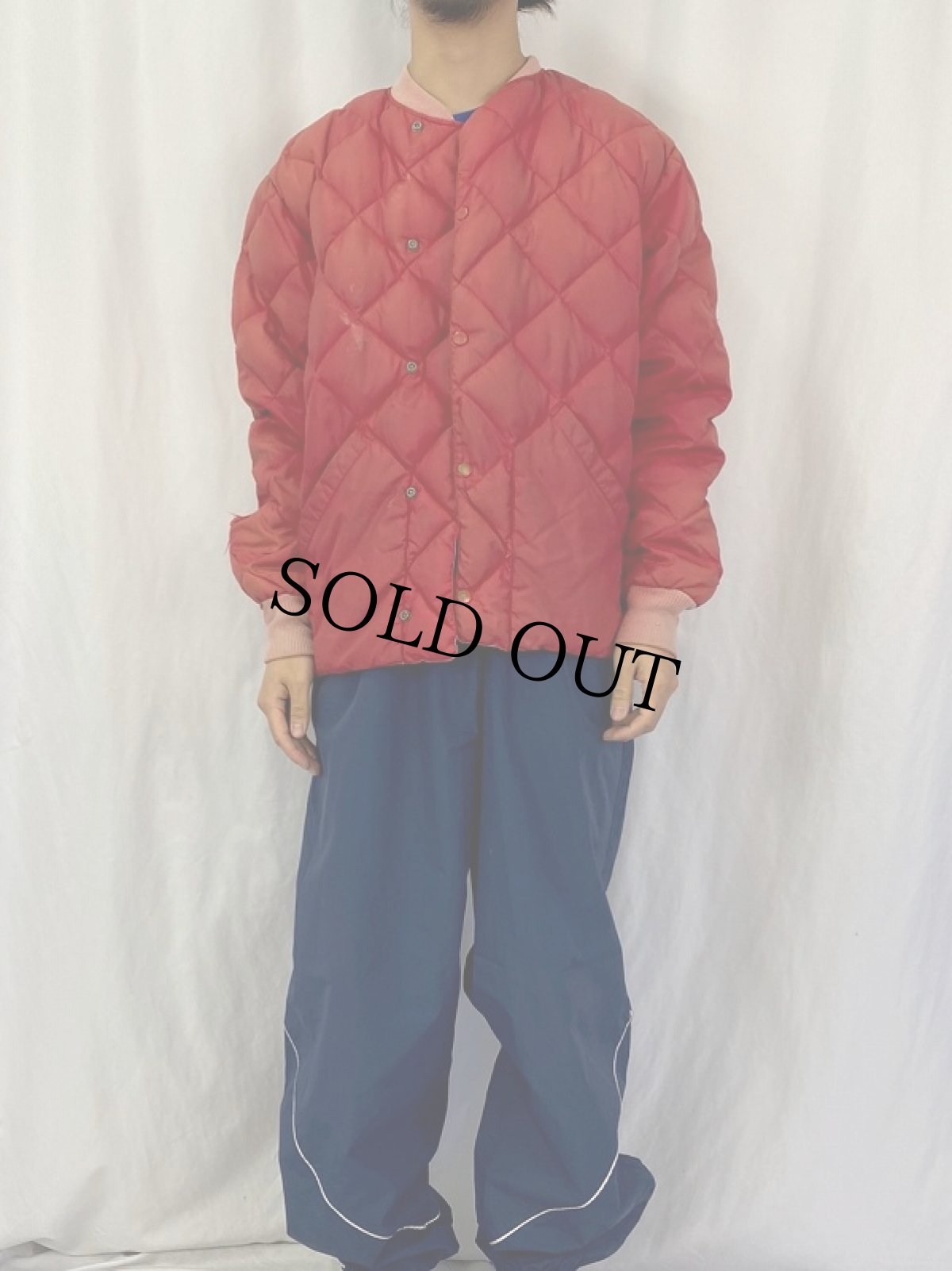 画像2: 60's Eddie Bauer 雪タグ スカイライナー キルティングダウンジャケット (2)