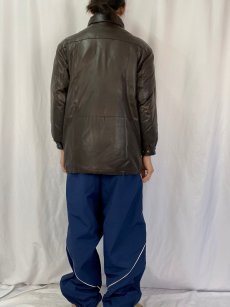 画像4: 70〜80's Eddie Bauer 中綿入り レザージャケット  (4)