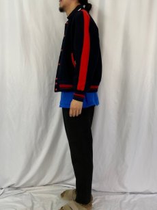 画像4: 60's DEERFOOT ウール×サテン リバーシブルスタジャン  (4)