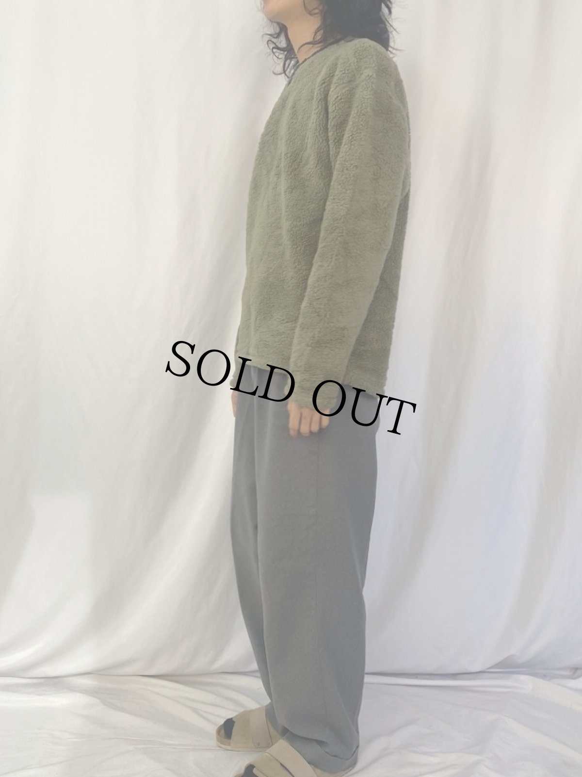 画像3: HORNY TOAD CANADA製 ボアフリーススウェット M (3)