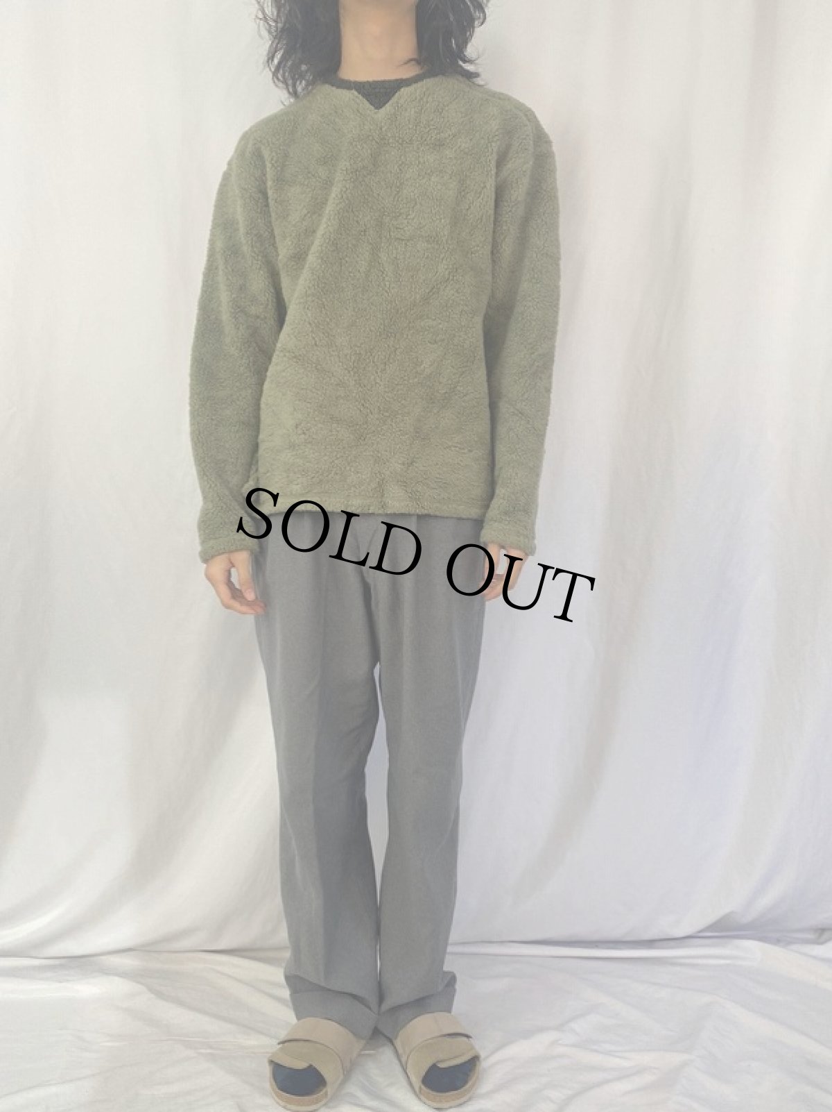 画像2: HORNY TOAD CANADA製 ボアフリーススウェット M (2)