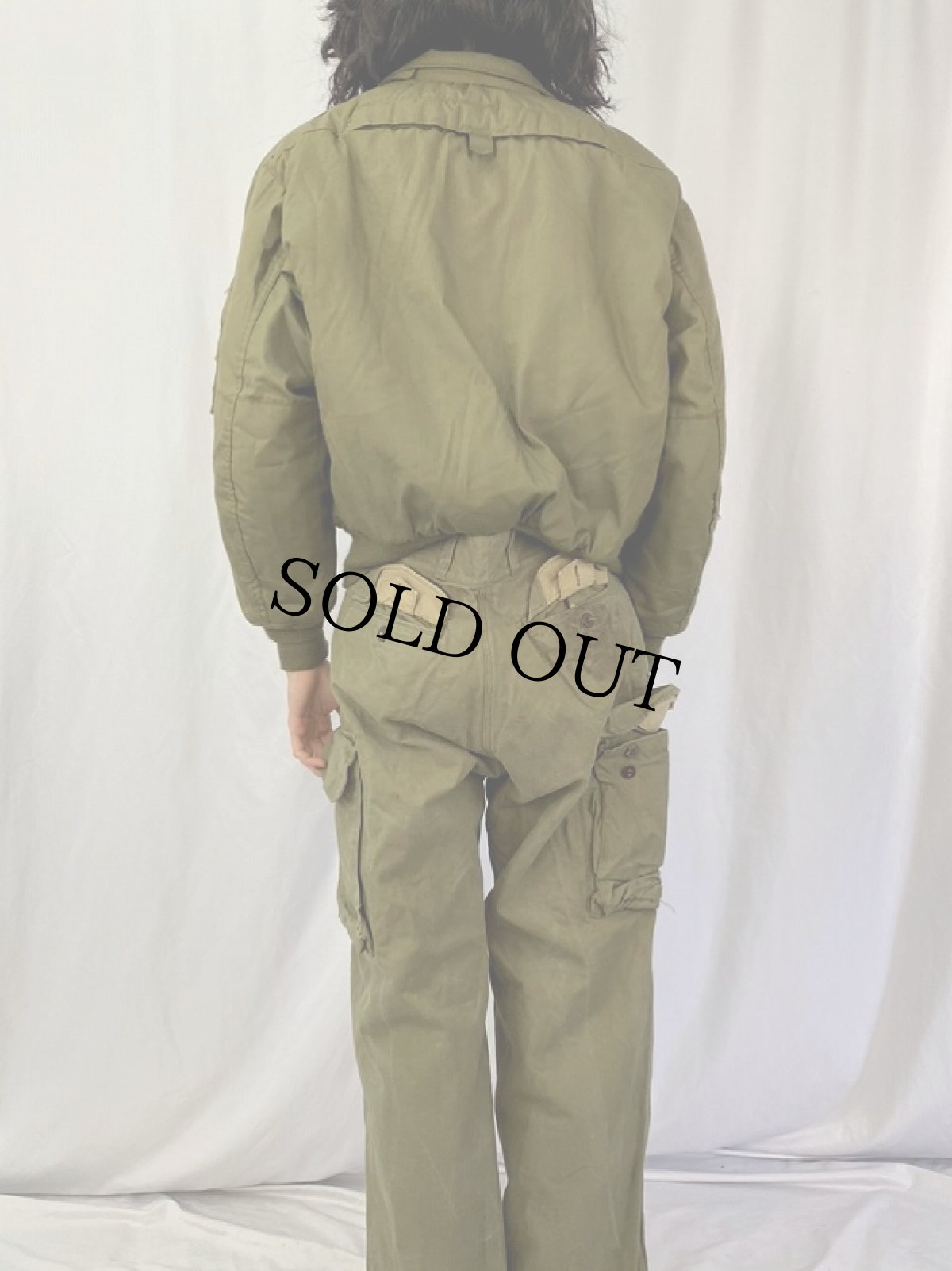 画像4: 80's U.S.ARMY CVC タンカースジャケット ノーメックス LARGE-SHORT (4)