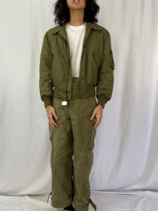 画像2: 80's U.S.ARMY CVC タンカースジャケット ノーメックス LARGE-SHORT (2)