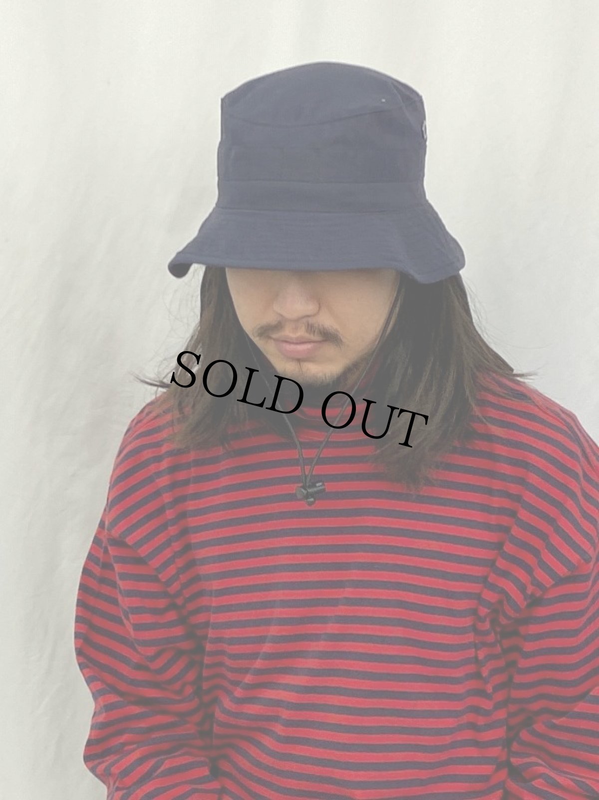 画像2: 90's BRITISH ARMY トロピカルハット NAVY (2)