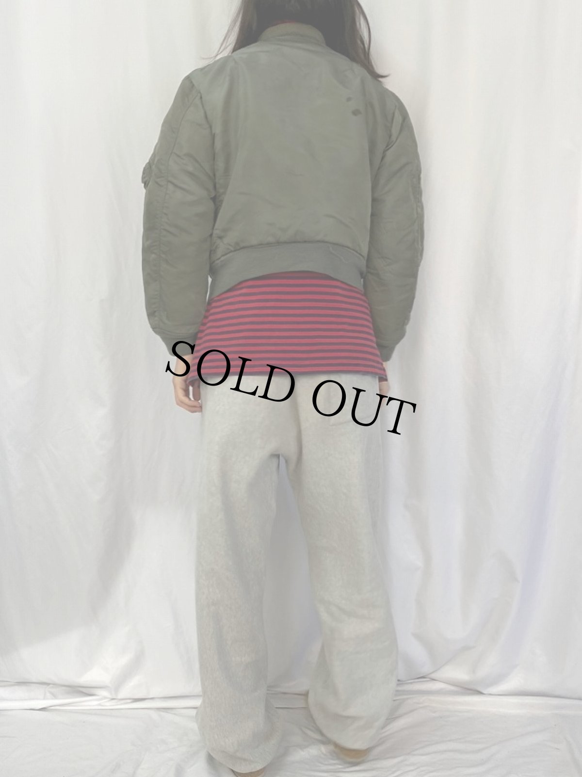 画像4: 60's U.S.AIR FORCE MA-1 D-TYPE フライトジャケット SMALL (4)