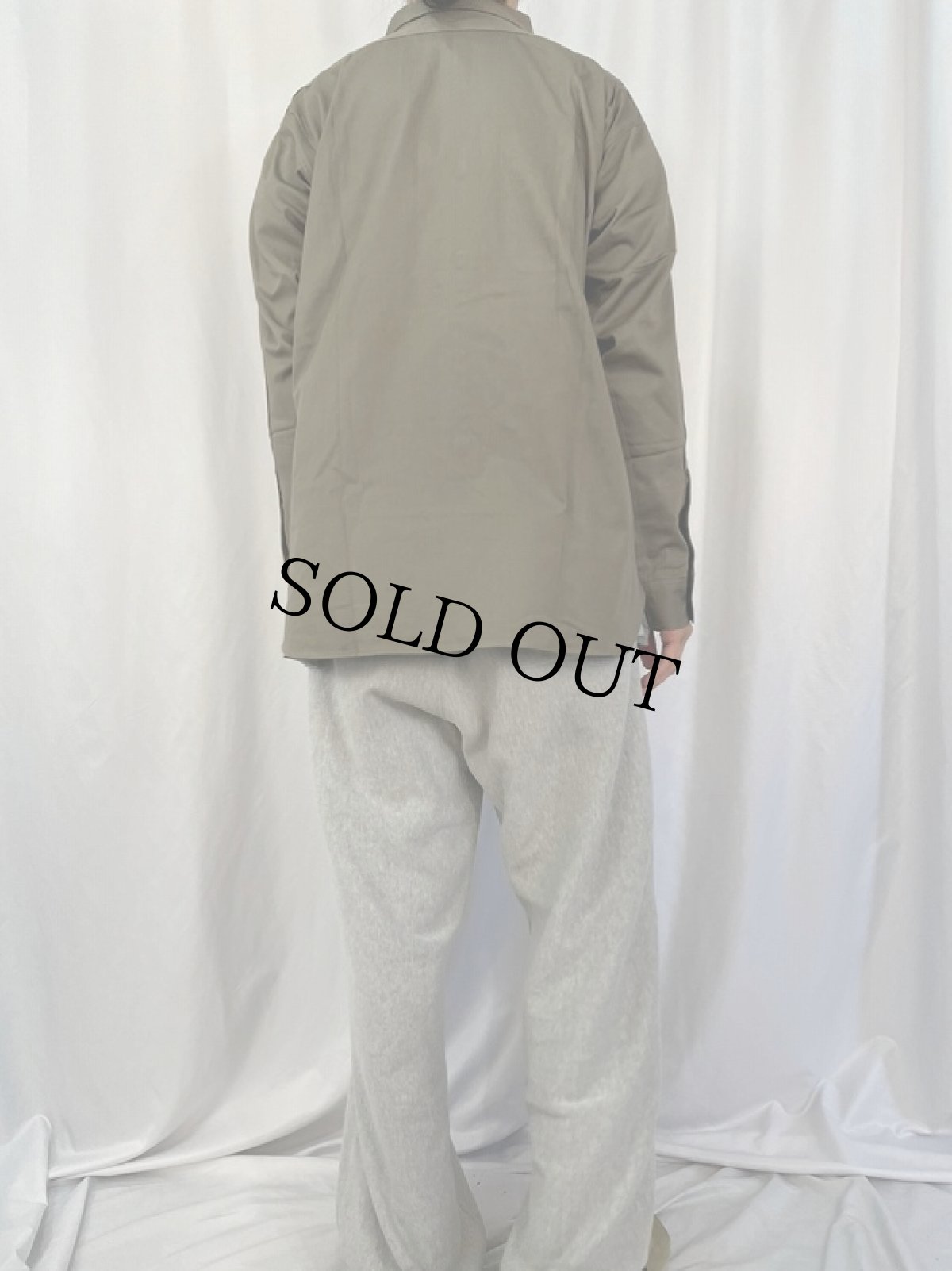 画像5: 40's FIVE BROTHERS マチ付き ワークシャツ 16 1/2 DEADSTOCK (5)