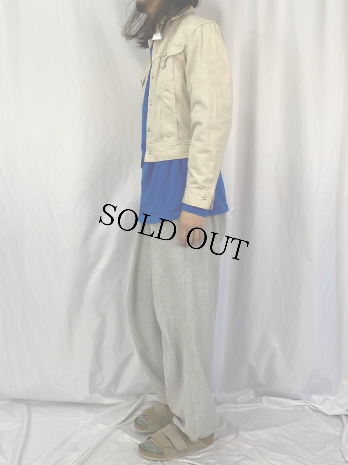 画像3: 60's Lee WESTERNER 100-J コットンサテンジャケット 36R (3)