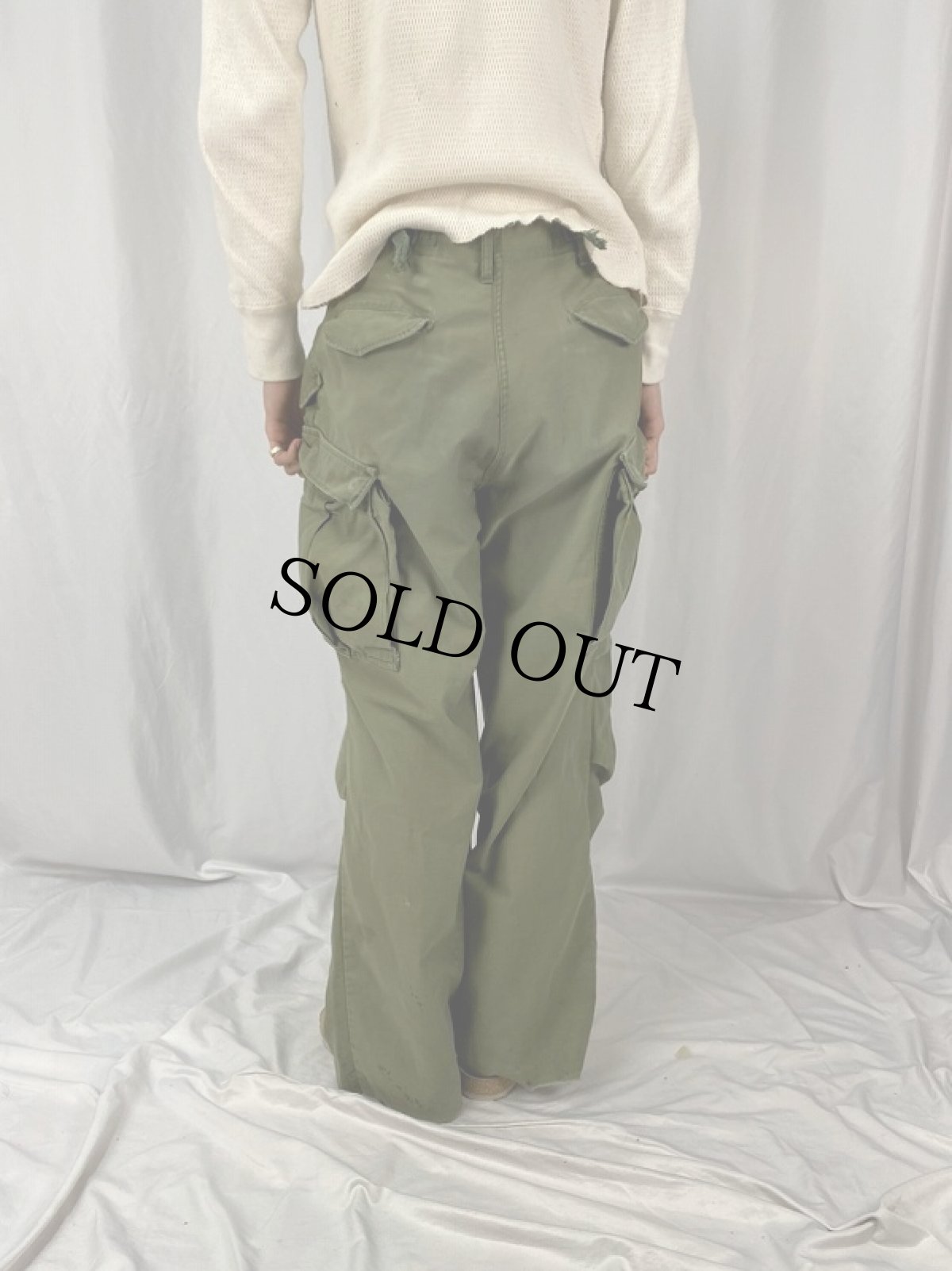 画像4: 70's U.S.MILITARY M-65 フィールドパンツ (4)