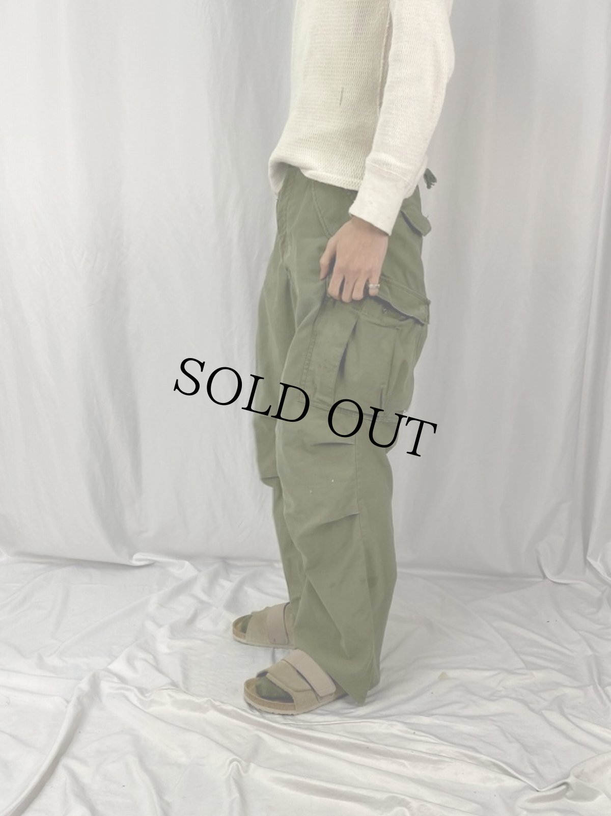 画像3: 70's U.S.MILITARY M-65 フィールドパンツ (3)