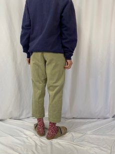 画像4: 40's Canadian Army ワークトラウザーズ W31 (4)