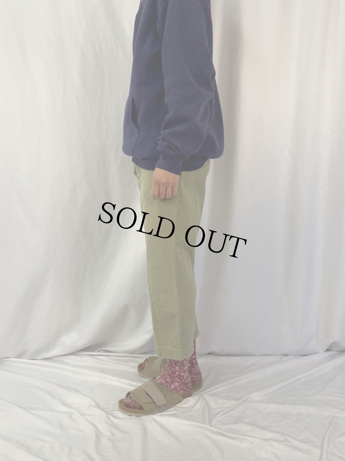 画像3: 40's Canadian Army ワークトラウザーズ W31 (3)