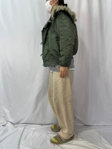 画像3: 民間品 ALPHA INDUSTRIES,INC. N-2B フライトジャケット MEDIUM (3)