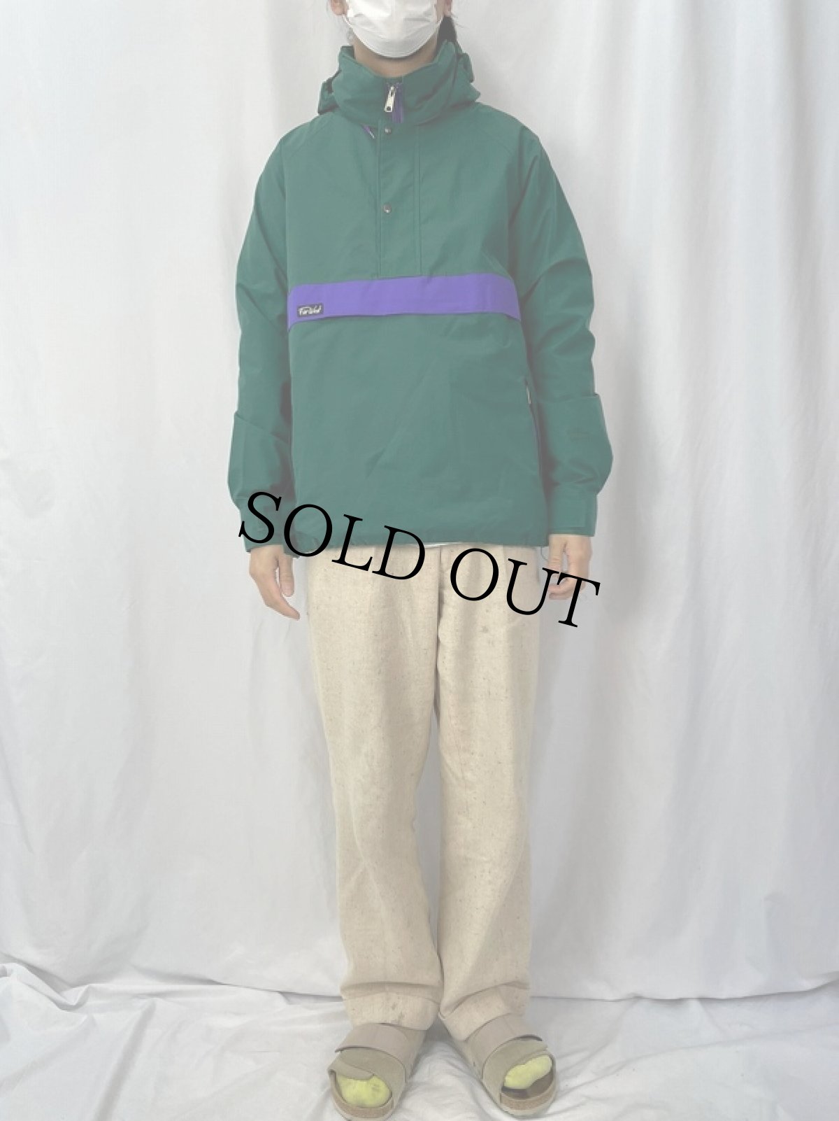 画像2: 80〜90's Far West CANADA製 GORE-TEX アノラックパーカー L (2)