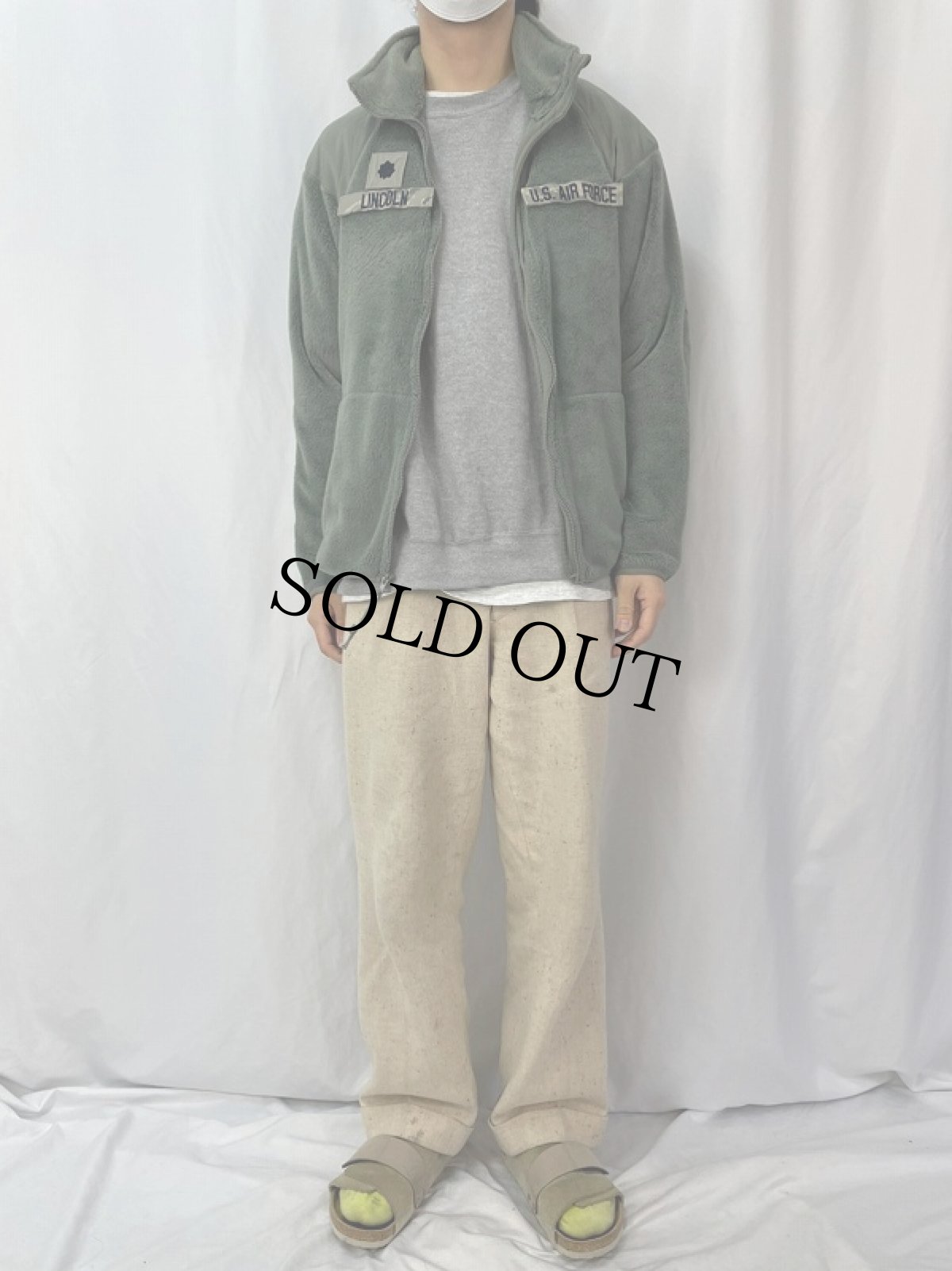 画像2: U.S.MILITARY ECWCS GEN3 Cold Weather フリースジャケット MEDIUM REGULAR (2)