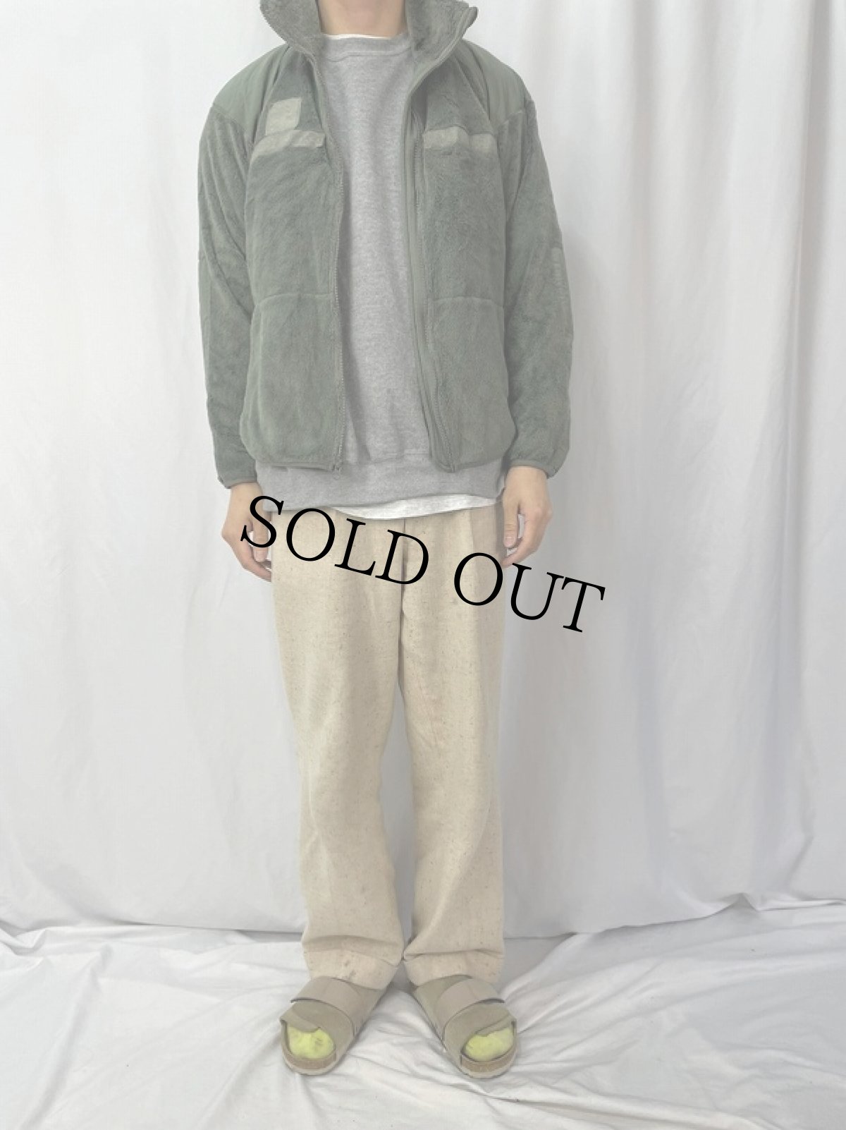 画像2: U.S.MILITARY ECWCS GEN3 Cold Weather フリースジャケット SMALL-SHORT (2)