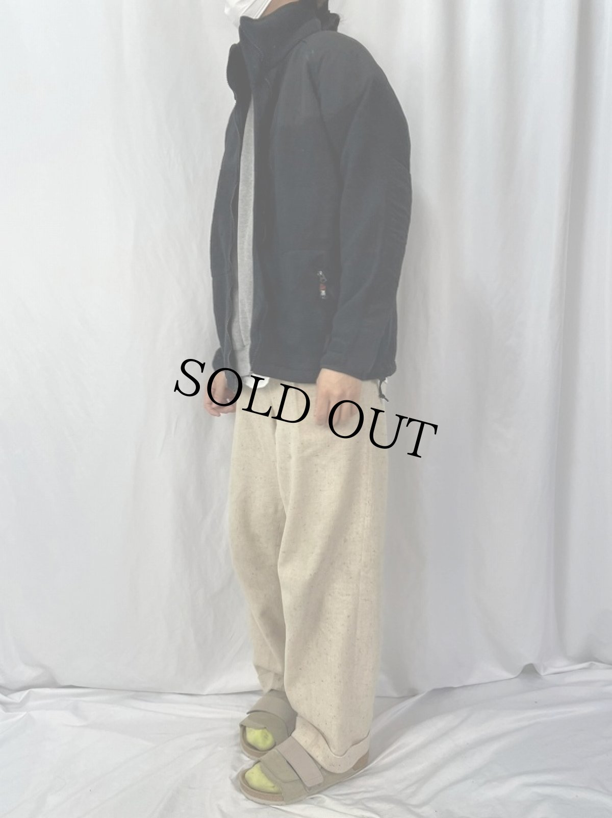 画像3: U.S.MILITARY ECWCS GEN2 "POLAETEC" フリースジャケット LARGE BALCK (3)