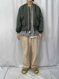 画像2: 民生品 CORINTH MFG CO. MA-1 フライトジャケット SMALL (2)