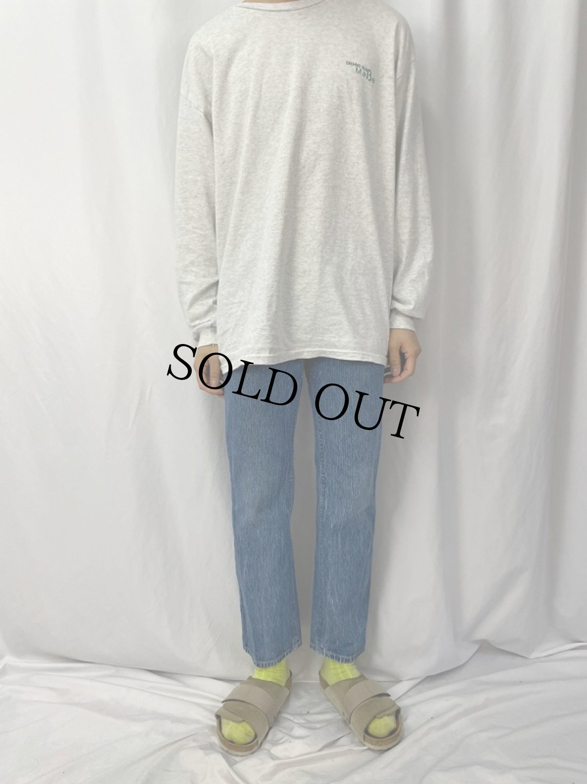 画像2: 80's Lee USA製 17501-6175 ストライプ柄 デニムパンツ W31 (2)