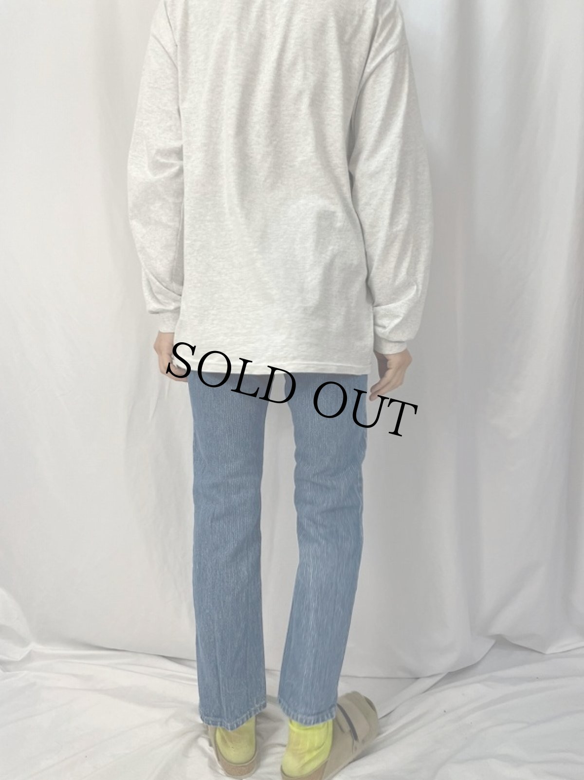 画像4: 80's Lee USA製 17501-6175 ストライプ柄 デニムパンツ W31 (4)