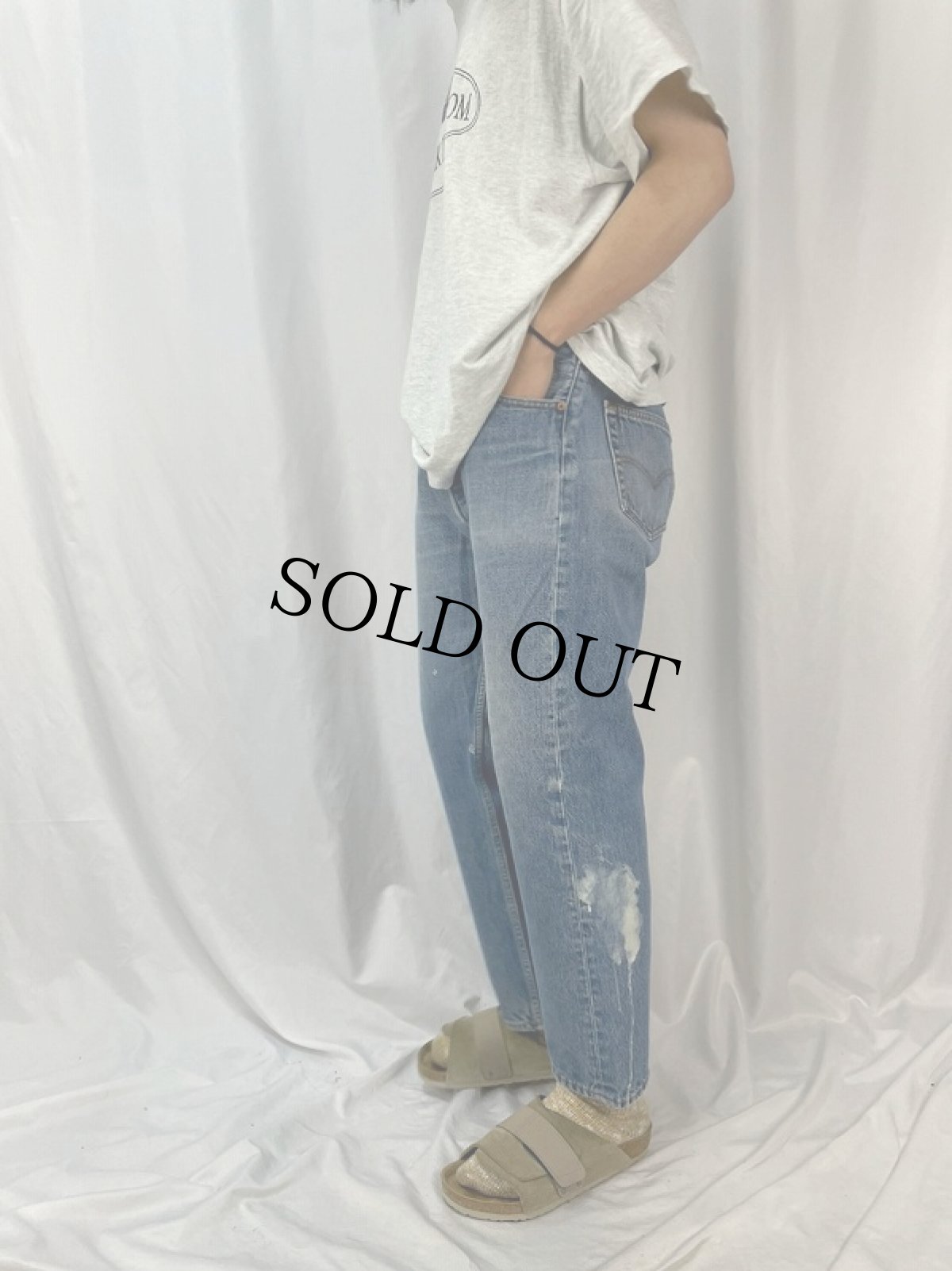 画像3: 90's Levi's 501 USA製 デニムパンツ W36 (3)