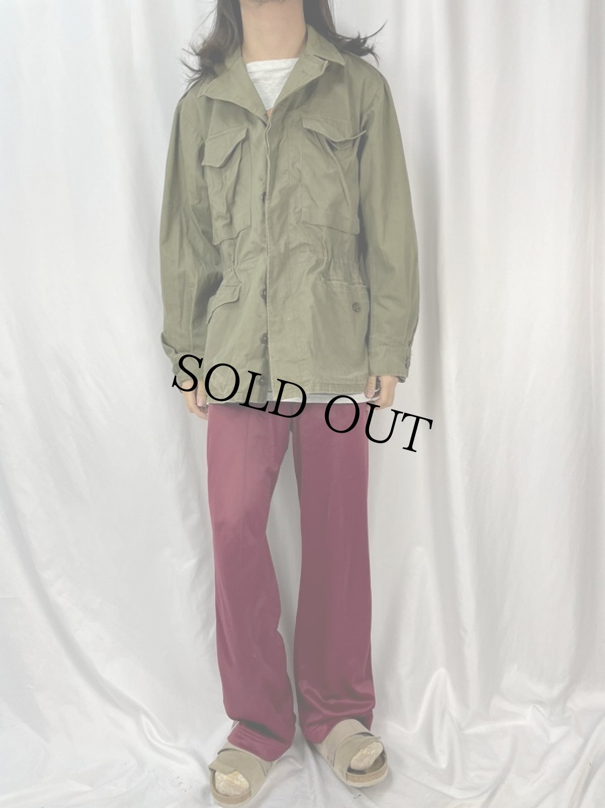 画像2: 50's U.S.ARMY M-1950 フィールドジャケット REGULAR SMALL (2)