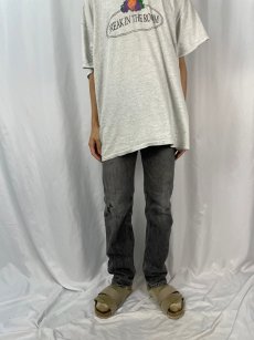 画像2: 90's Levi's 501 FRANCE製 ブラックデニムパンツ W30 (2)