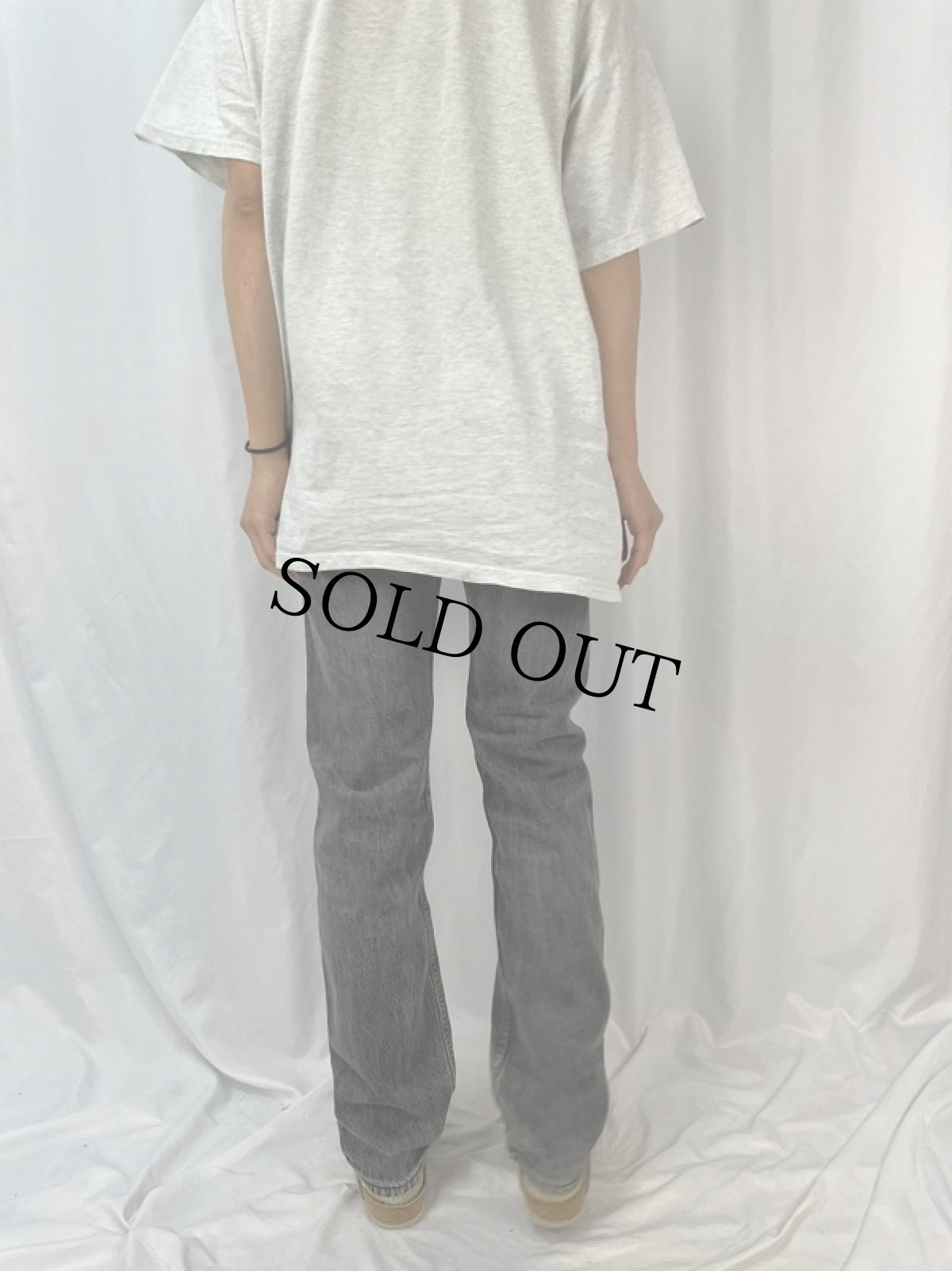 画像4: 90's Levi's 501 FRANCE製 ブラックデニムパンツ W30 (4)