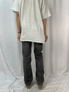 画像4: 90's Levi's 501 FRANCE製 ブラックデニムパンツ W30 (4)