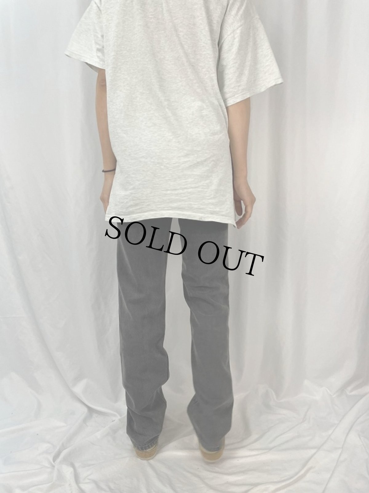 画像4: 90's Levi's 501 USA製 ブラックデニムパンツ W31 (4)