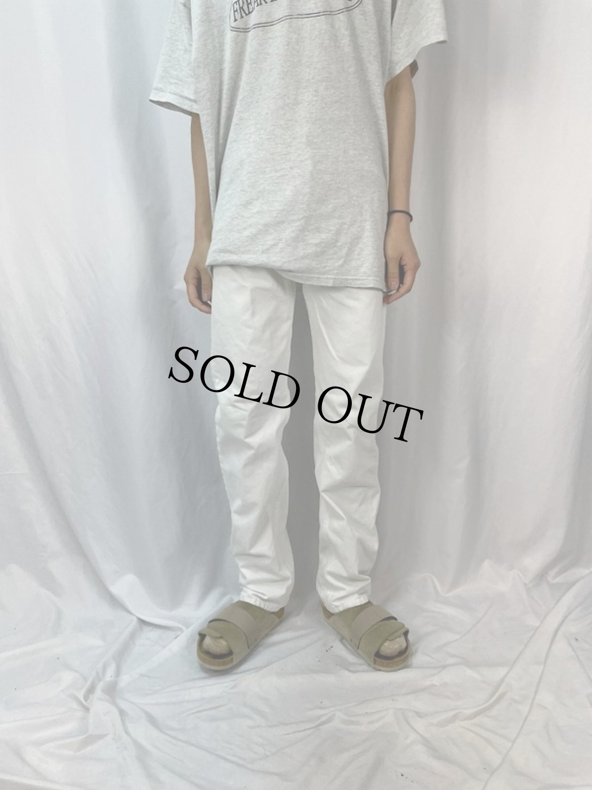 画像2: Levi's 501 USA製 ホワイトデニムパンツ W33 (2)