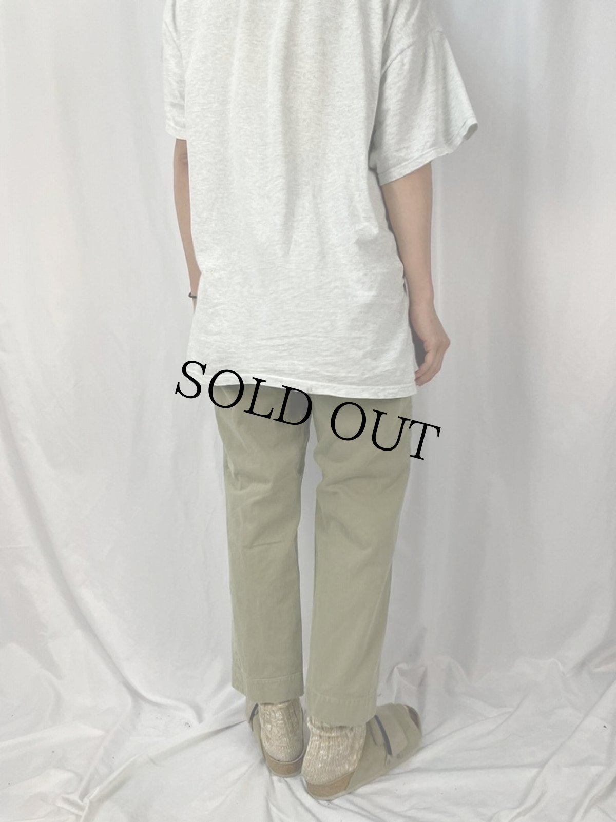 画像4: 40's Canadian Army ワークトラウザーズ W28 (4)