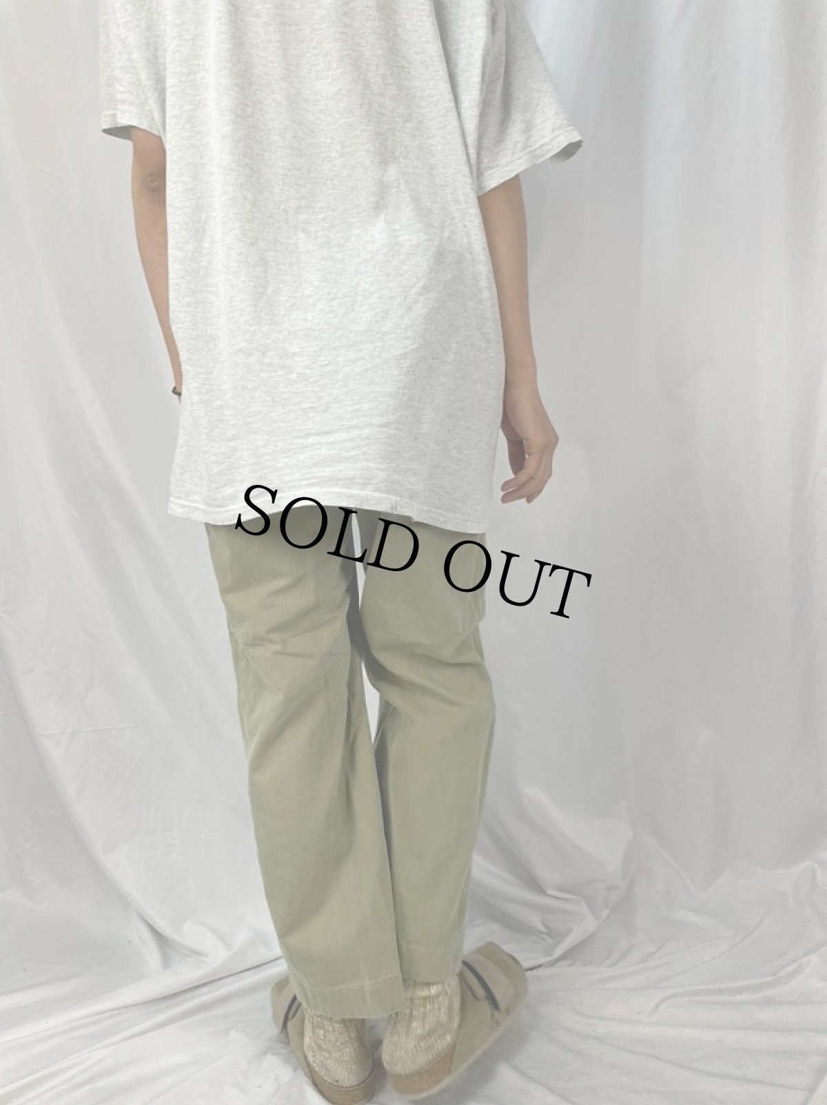 画像4: 40's Canadian Army ワークトラウザーズ W31 (4)