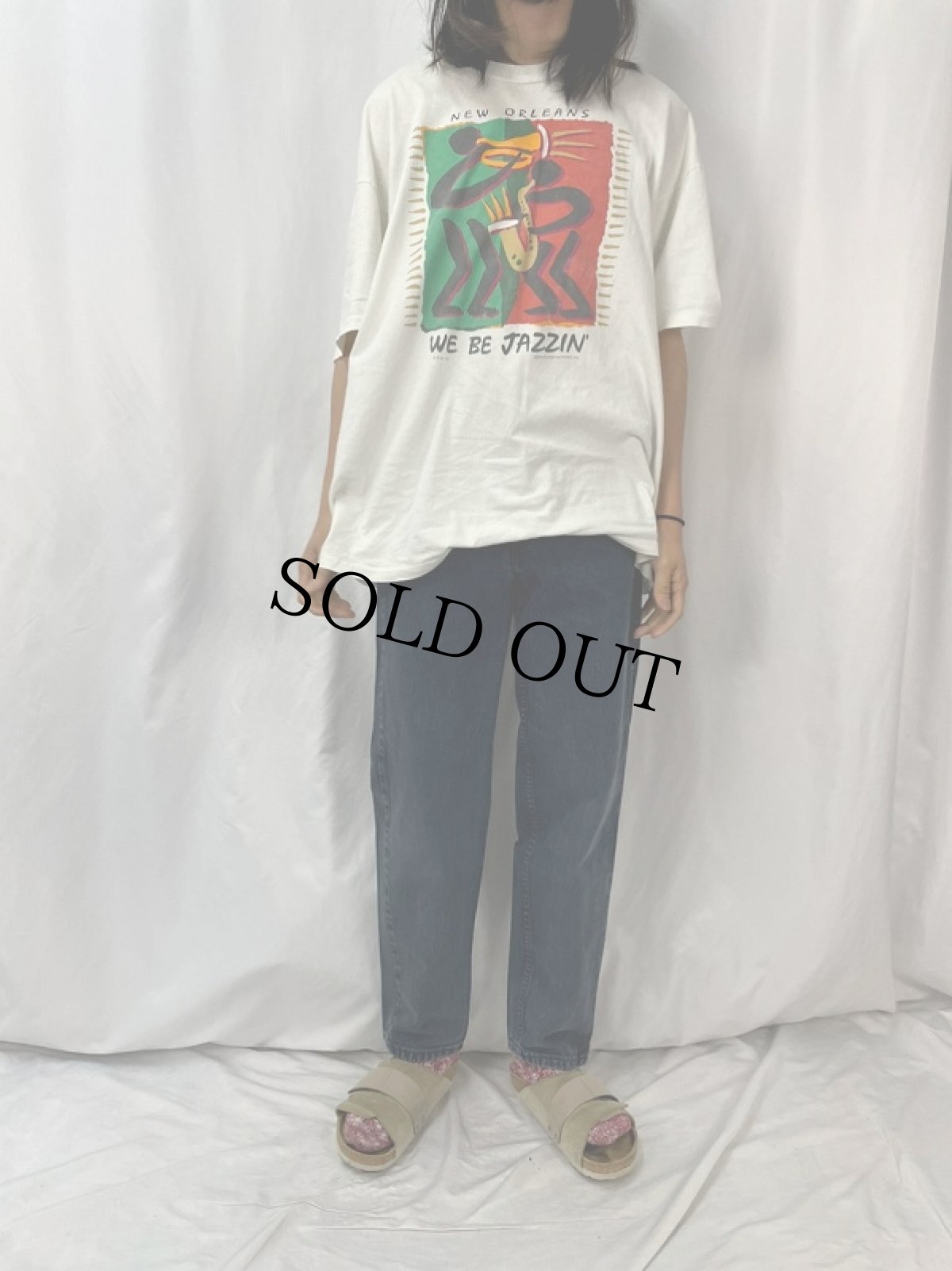 画像2: 90's Levi's SILVER TAB "Loose" USA製 ブラックデニムパンツ W30 (2)