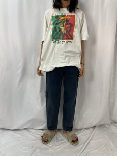 画像2: 90's Levi's SILVER TAB "Loose" USA製 ブラックデニムパンツ W30 (2)