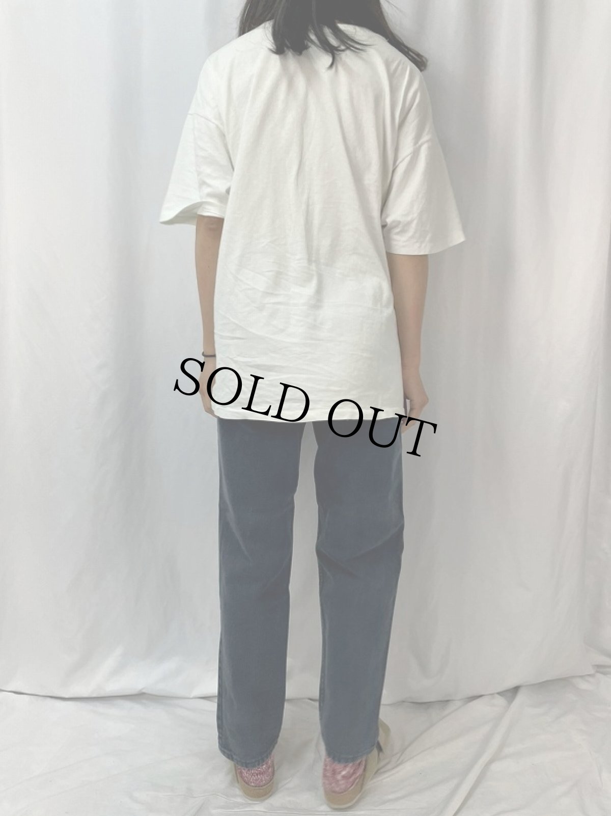 画像4: 90's Levi's SILVER TAB "Loose" USA製 ブラックデニムパンツ W30 (4)