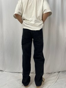 画像4: 90's Levi's SILVER TAB "Loose" USA製 ブラックデニムパンツ W34 (4)