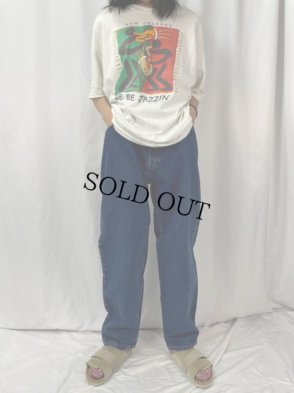 画像2: 90's Levi's SILVER TAB "Loose" USA製 デニムパンツ W37 (2)