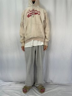 画像2: Champion PREMIUM REVERSE WEAVE "Lutheran" プリントスウェットフーディ M (2)