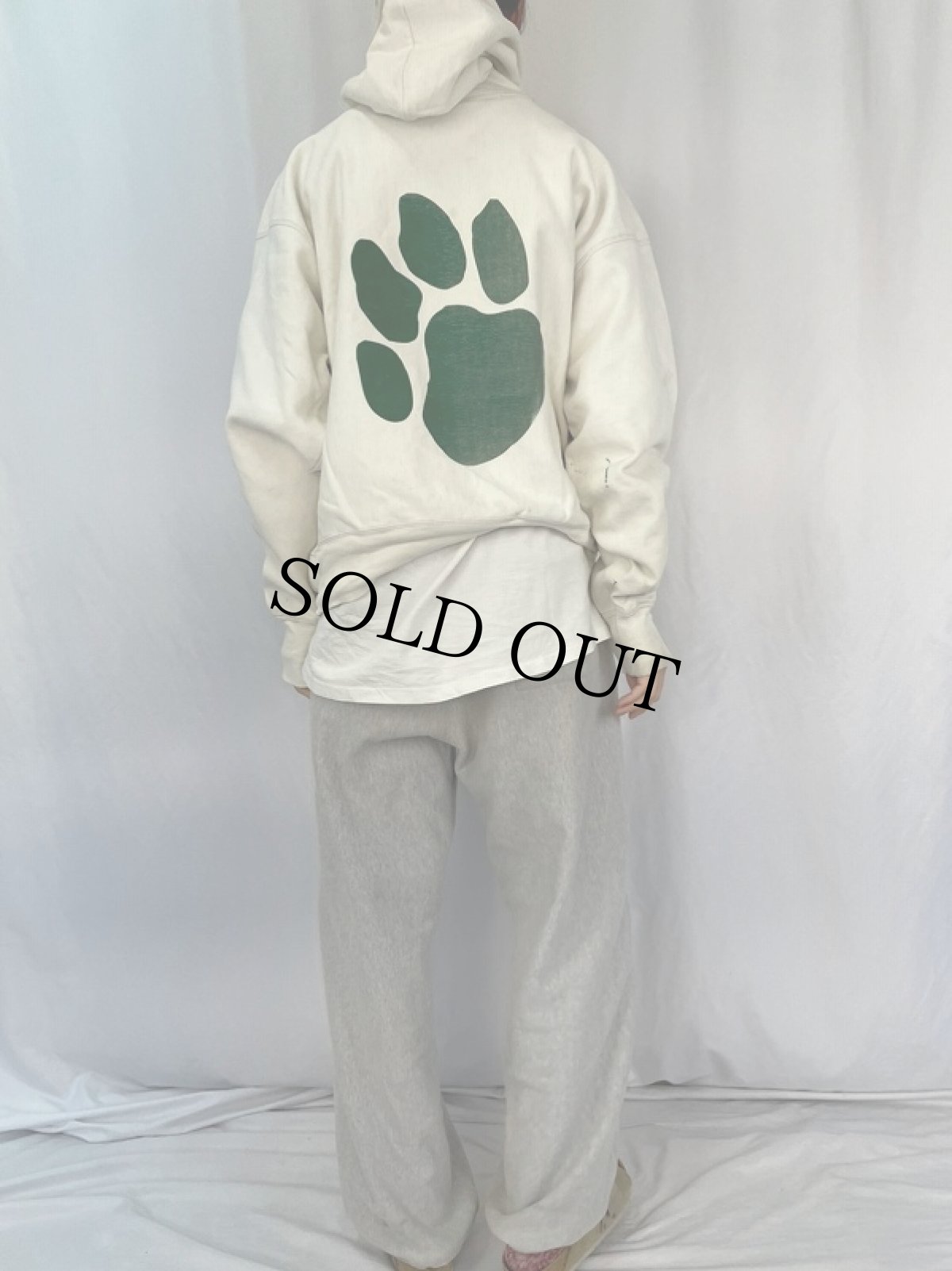 画像5: Champion REVERSE WEAVE "VERMONT TENNIS" バックプリントスウェットフーディ XL (5)