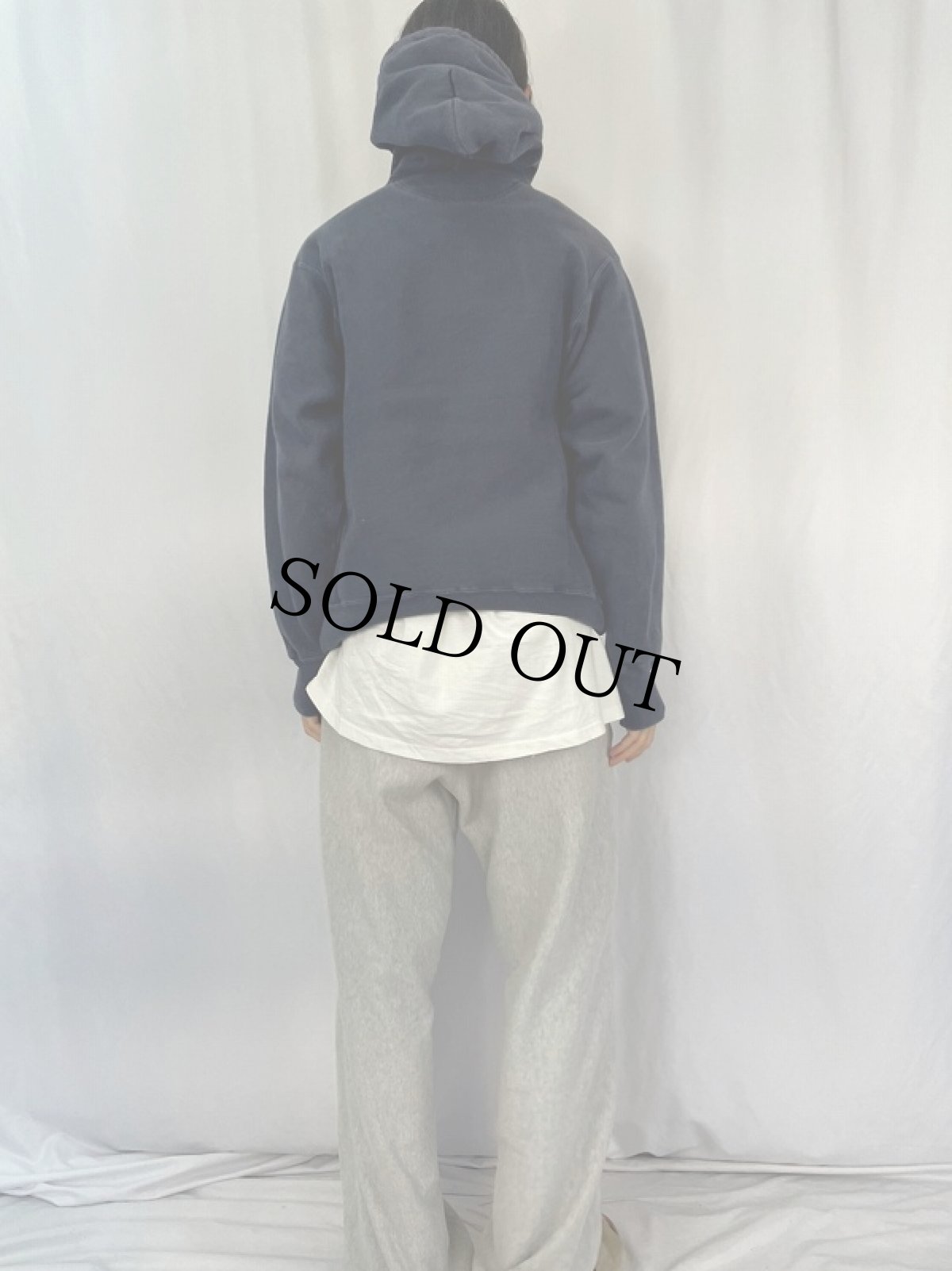 画像4: Champion ORIGINAL REVERSE WEAVE "VILLANOVA" プリントスウェットフーディ M (4)