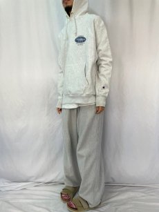 画像3: Champion REVERSE WEAVE バックプリントスウェットフーディ XL (3)